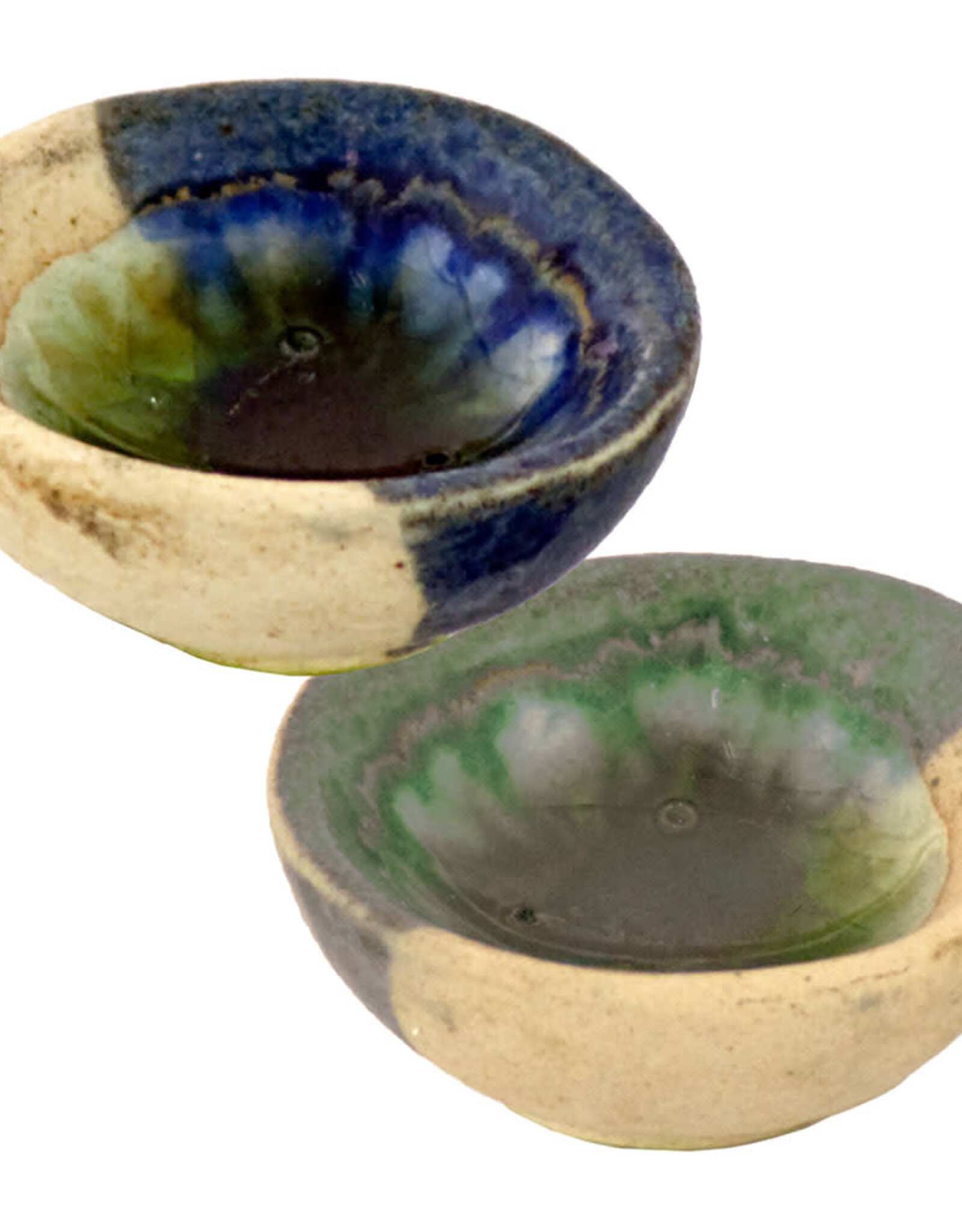 CERAMIC MINI-BOWLS/ASSORTED-1.25" TO 1.75"