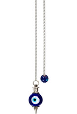 PENDULUM-SEPHOROTON-NICKEL PLATED/EVIL EYE PROTECTION
