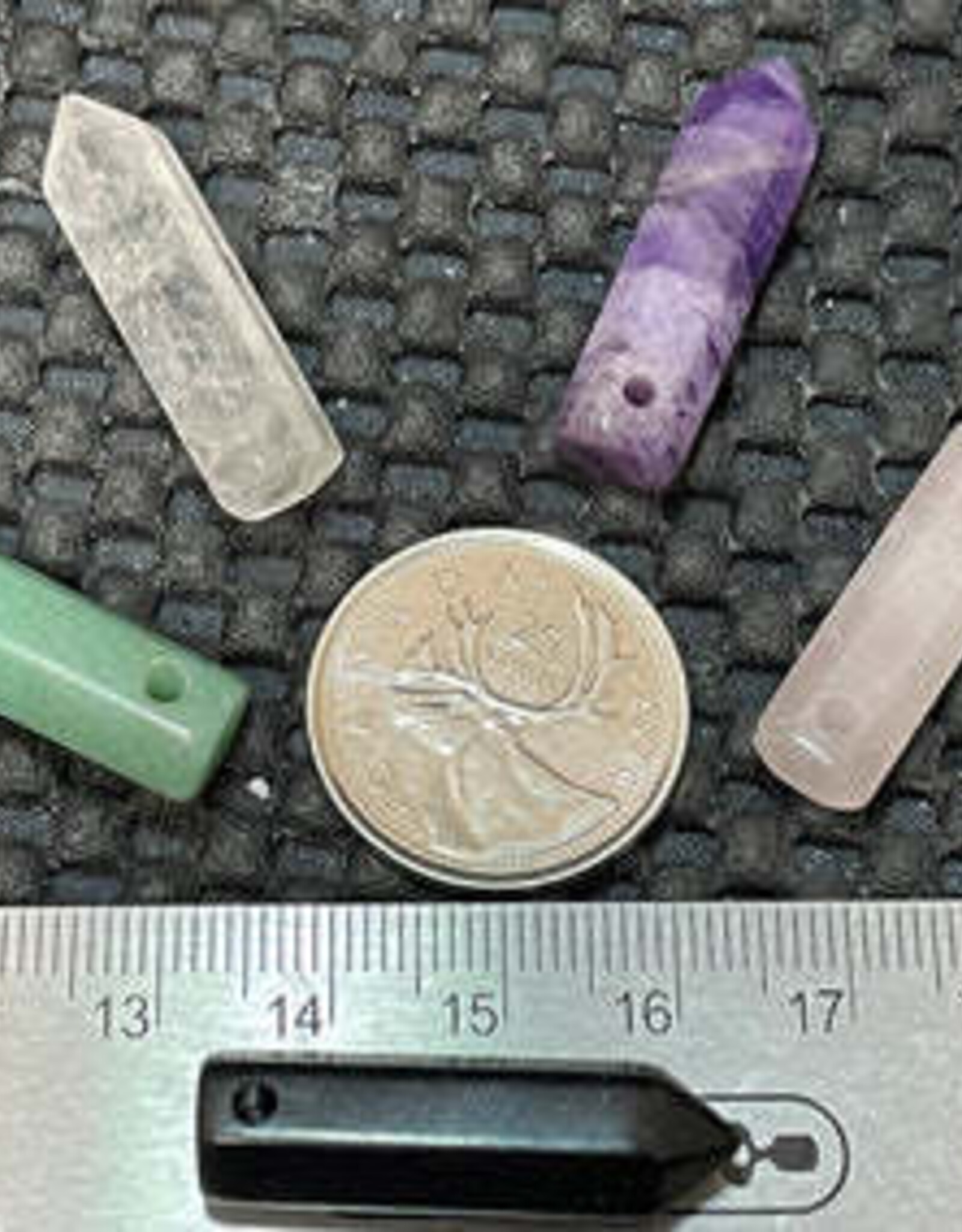 Drilled Point - Assorted Stone