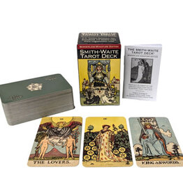 Smith-Waite Tarot Deck Borderless Miniature Edition Deck