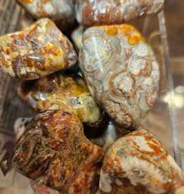 Birdseye Jasper Tumbled Stone