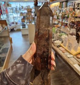 Extra Tall Smoky Quartz Tower