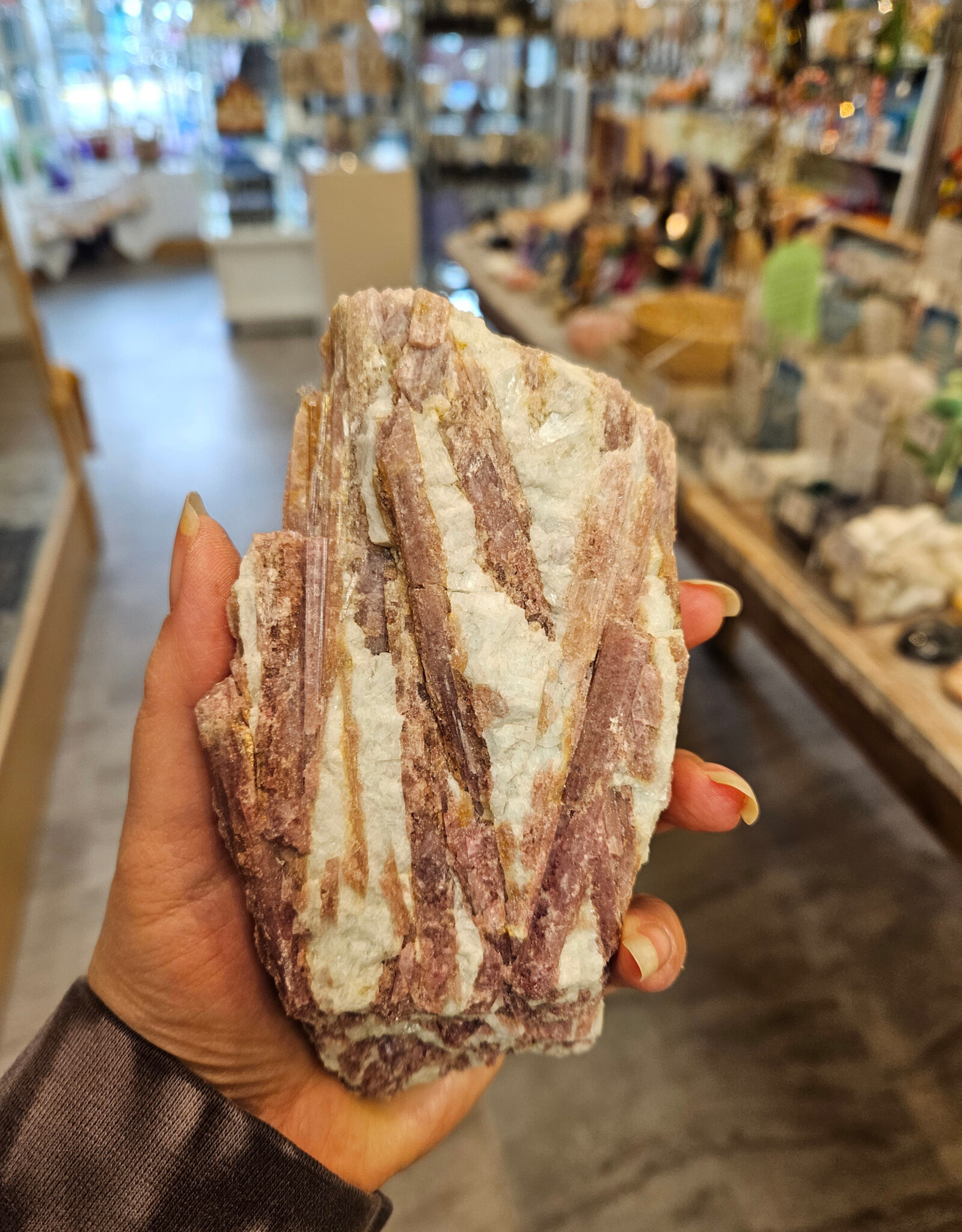 Pink Tourmaline in Matrix (Rubellite w/albite)