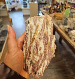 Pink Tourmaline in Matrix (Rubellite w/Albite) Medium Piece
