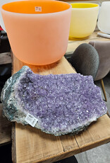 Large Amethyst Light Sparkly Purple 13” Long