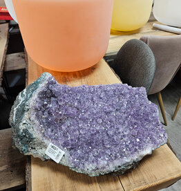 Large Amethyst Light Sparkly Purple 13” Long