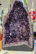 Amethyst Geode Extra Large 21” High Dark Purple High Quality