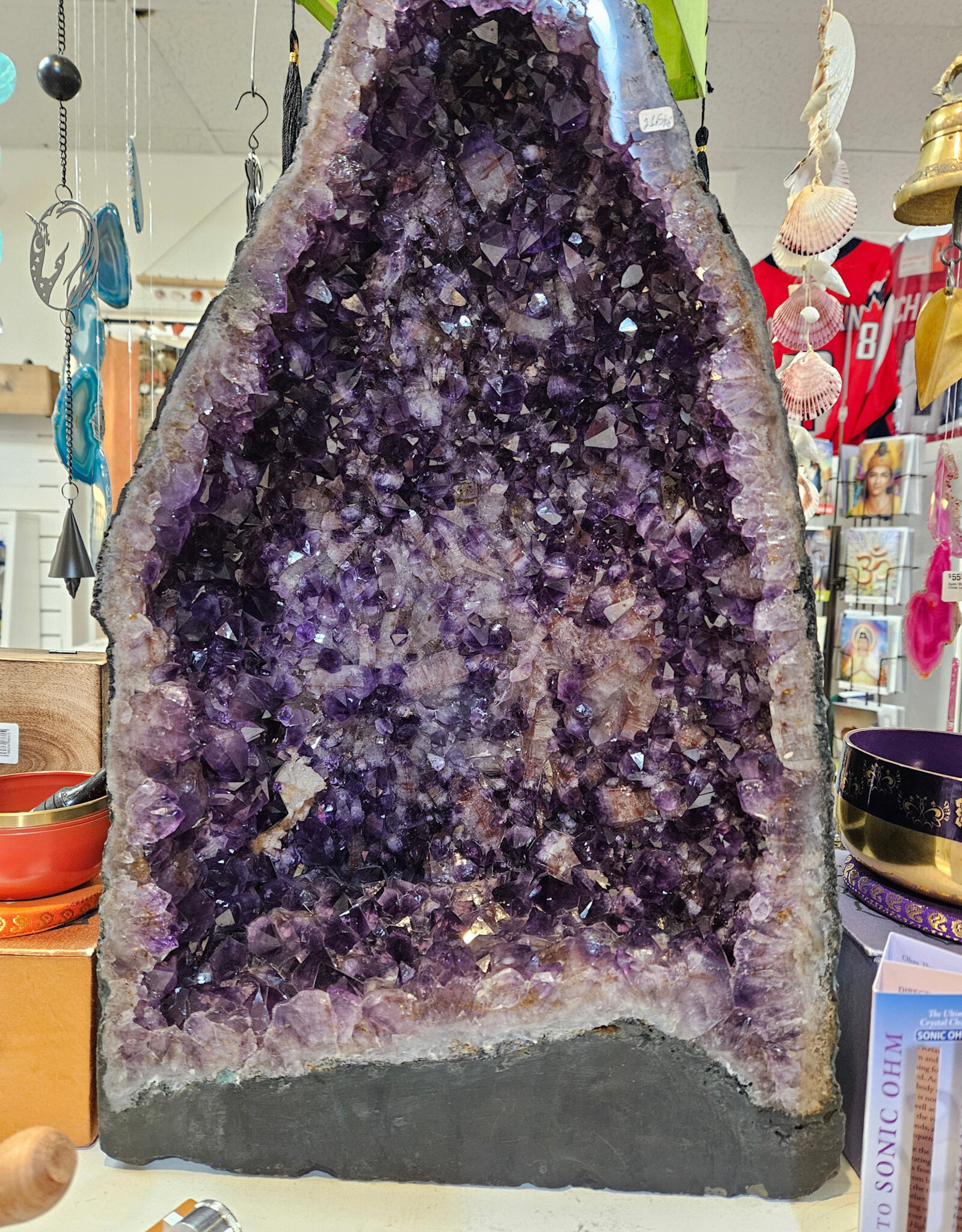 Amethyst Geode Extra Large 21” High Dark Purple High Quality