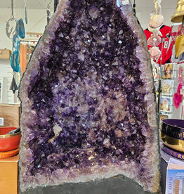 Amethyst Geode Extra Large 21” High Dark Purple High Quality