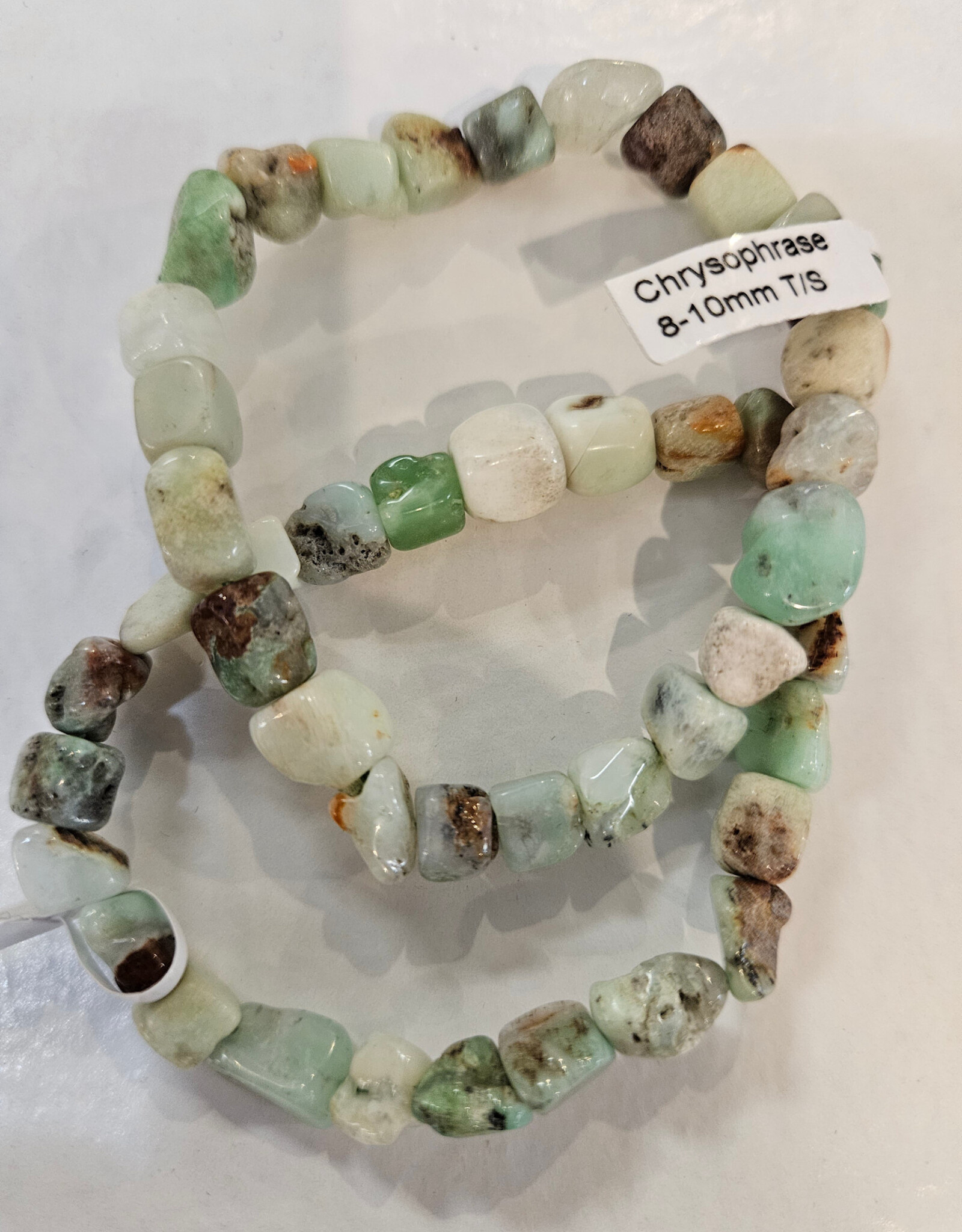 Chrysoprase Tumbled Bracelet