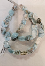 Larimar Tumbled Bracelet 6 mm - 10 mm