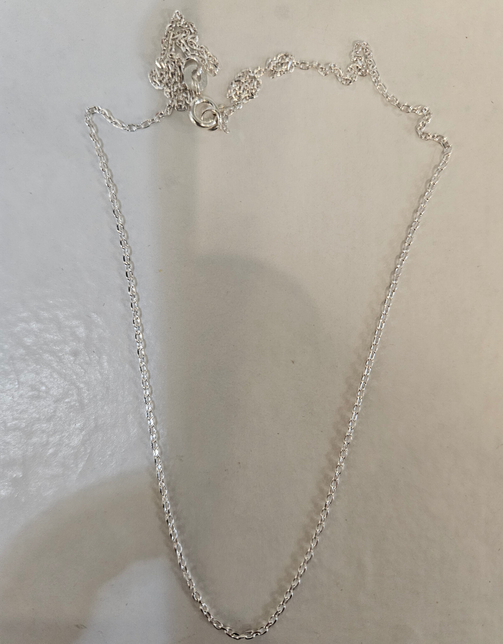 Sterling Silver 18" Light Chain