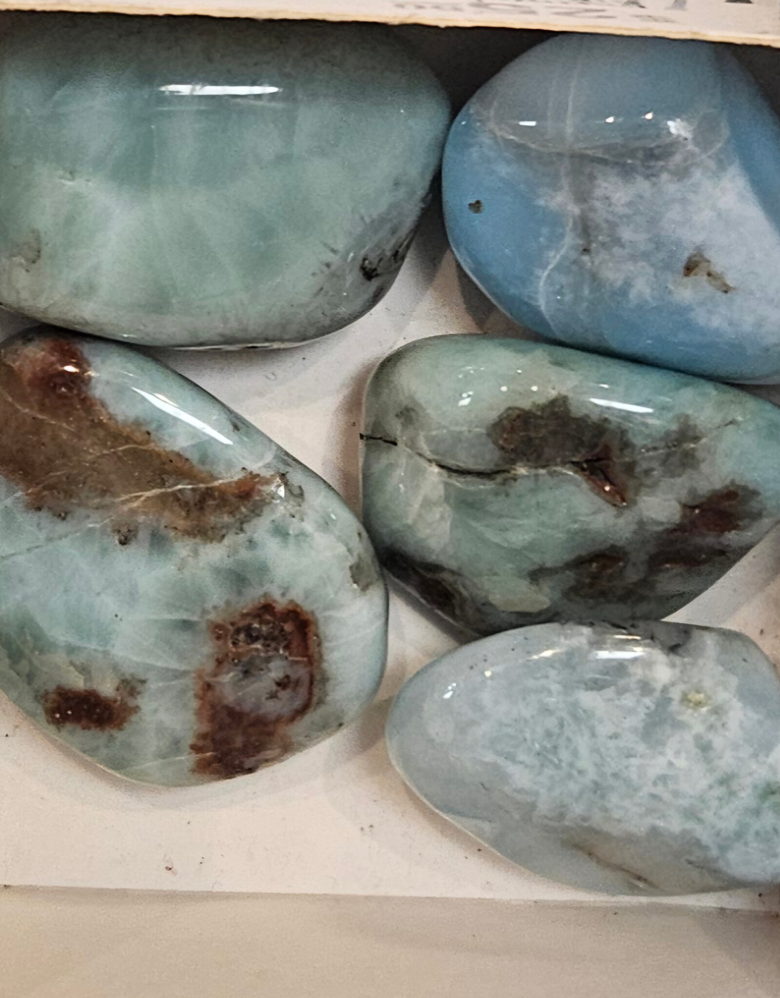 Larimar Tumbled Stone
