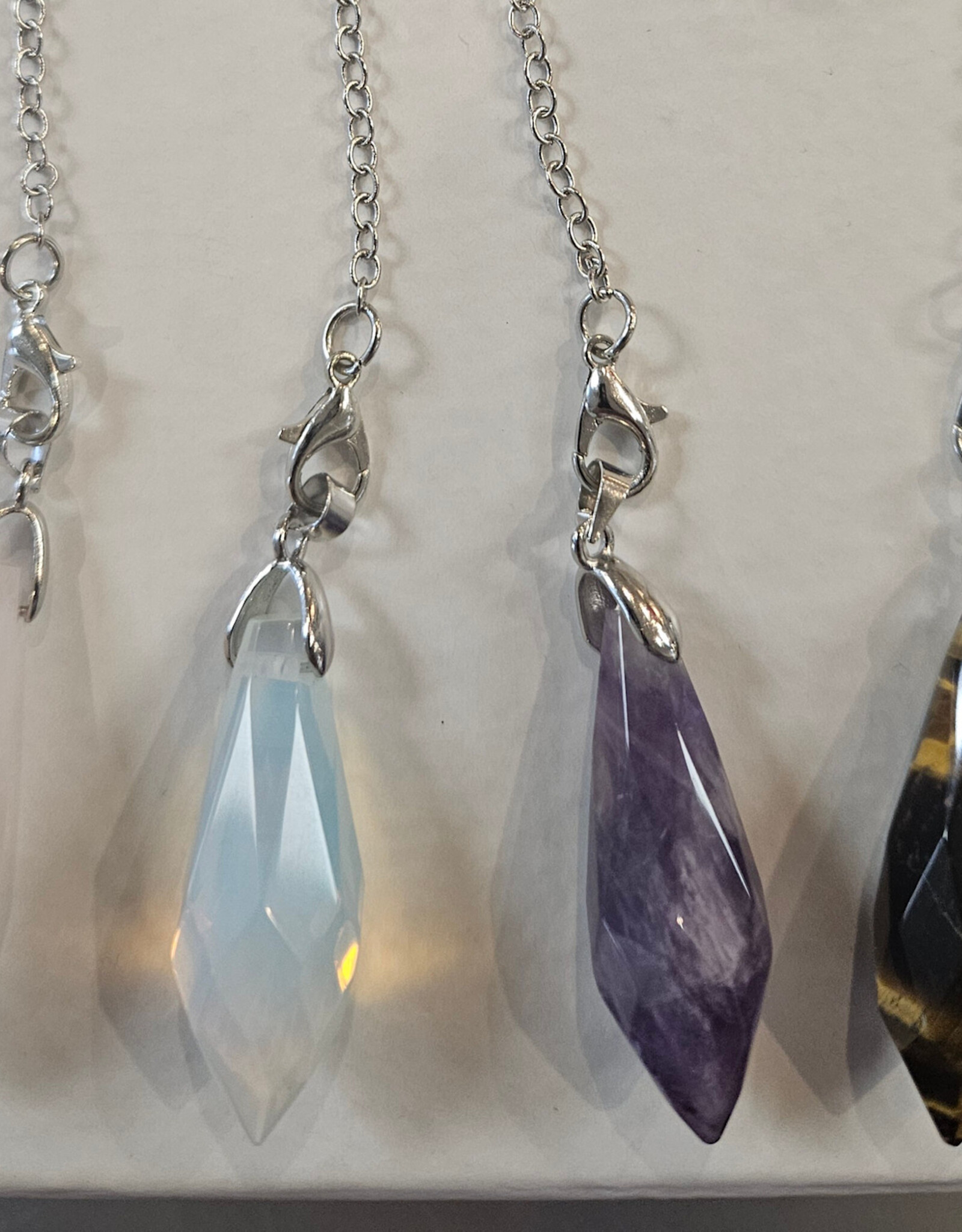 Pendulum, Facetted Teardrop