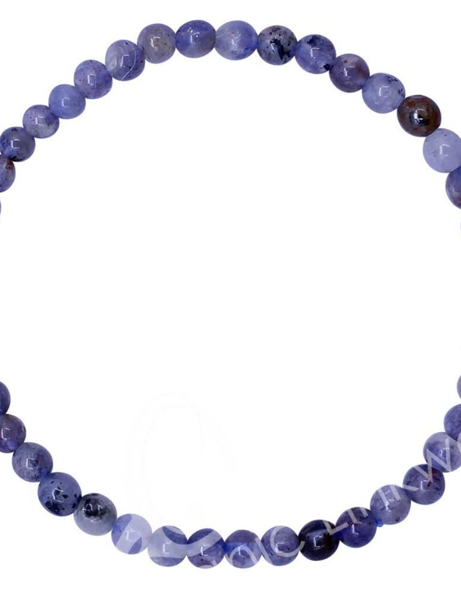Iolite Round Bracelet 5mm - 7mm