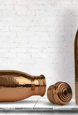 Handmade Copper Water Bottle, 950ml (Premium 21-gauge Copper)