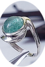 The Endless Life Jade SSilver Ring