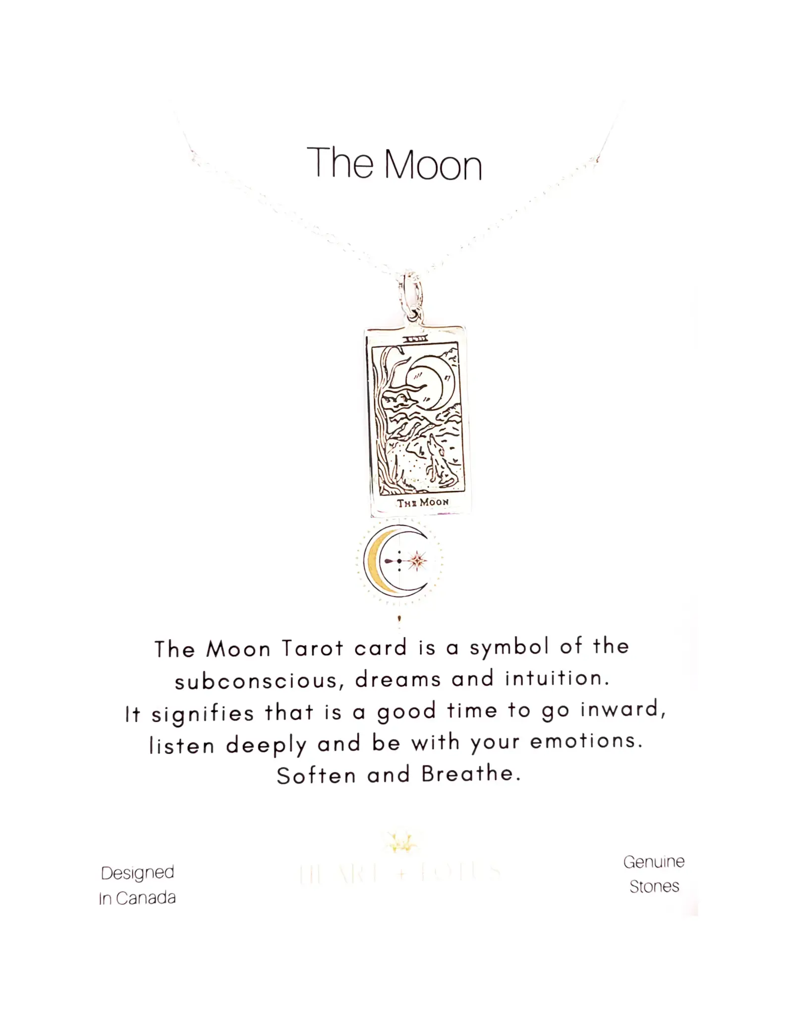 Tarot Necklace Sterling Silver
