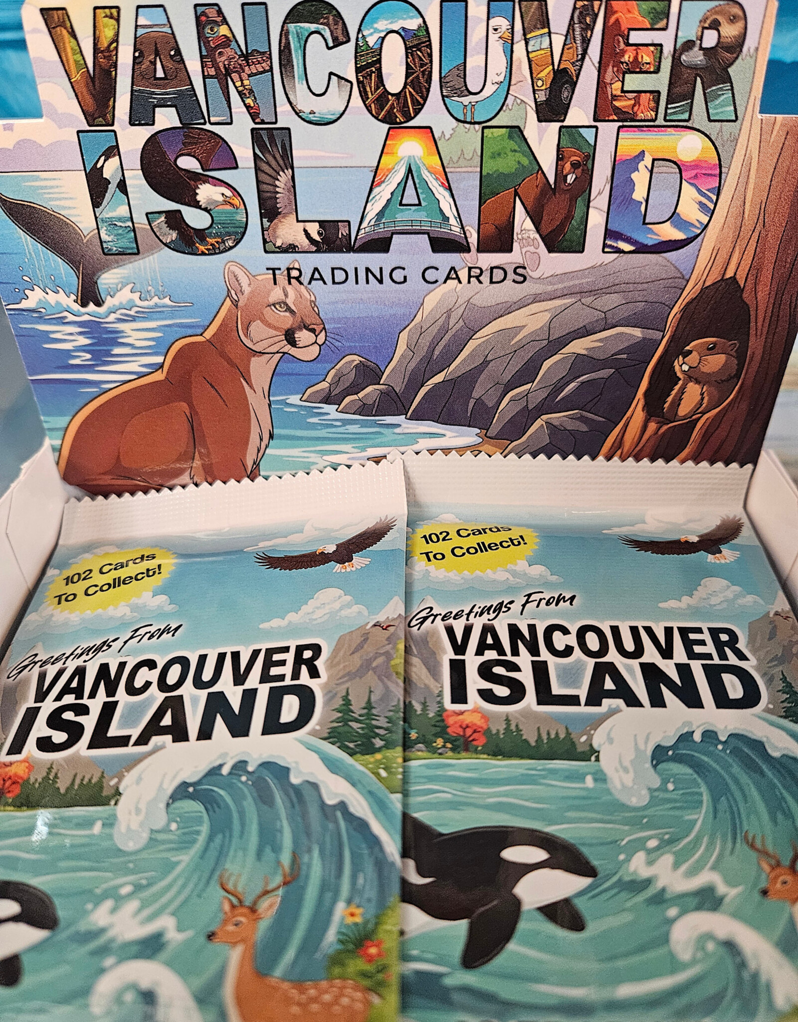 Vancouver Island Trading Cards Pack