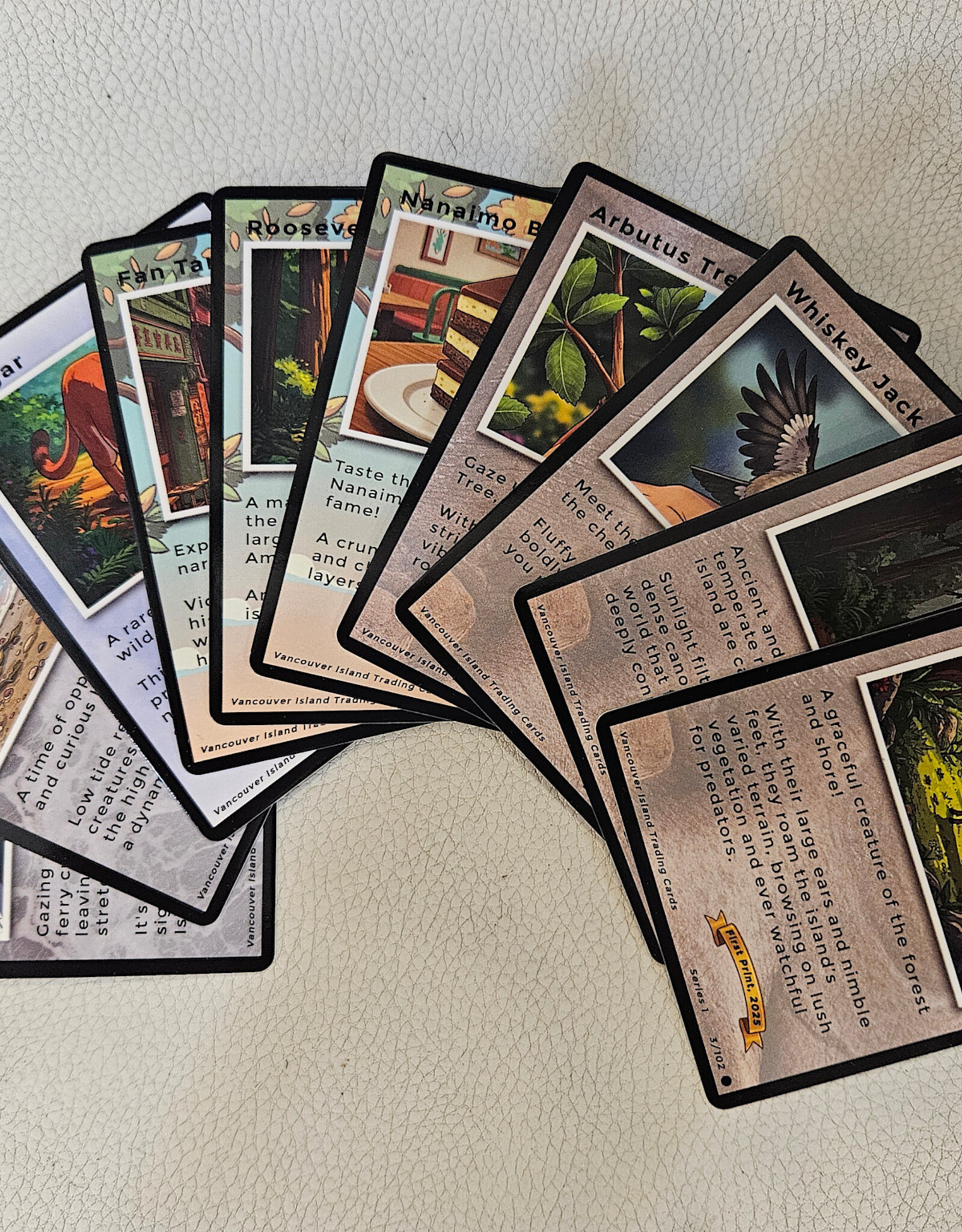 Vancouver Island Trading Cards Pack