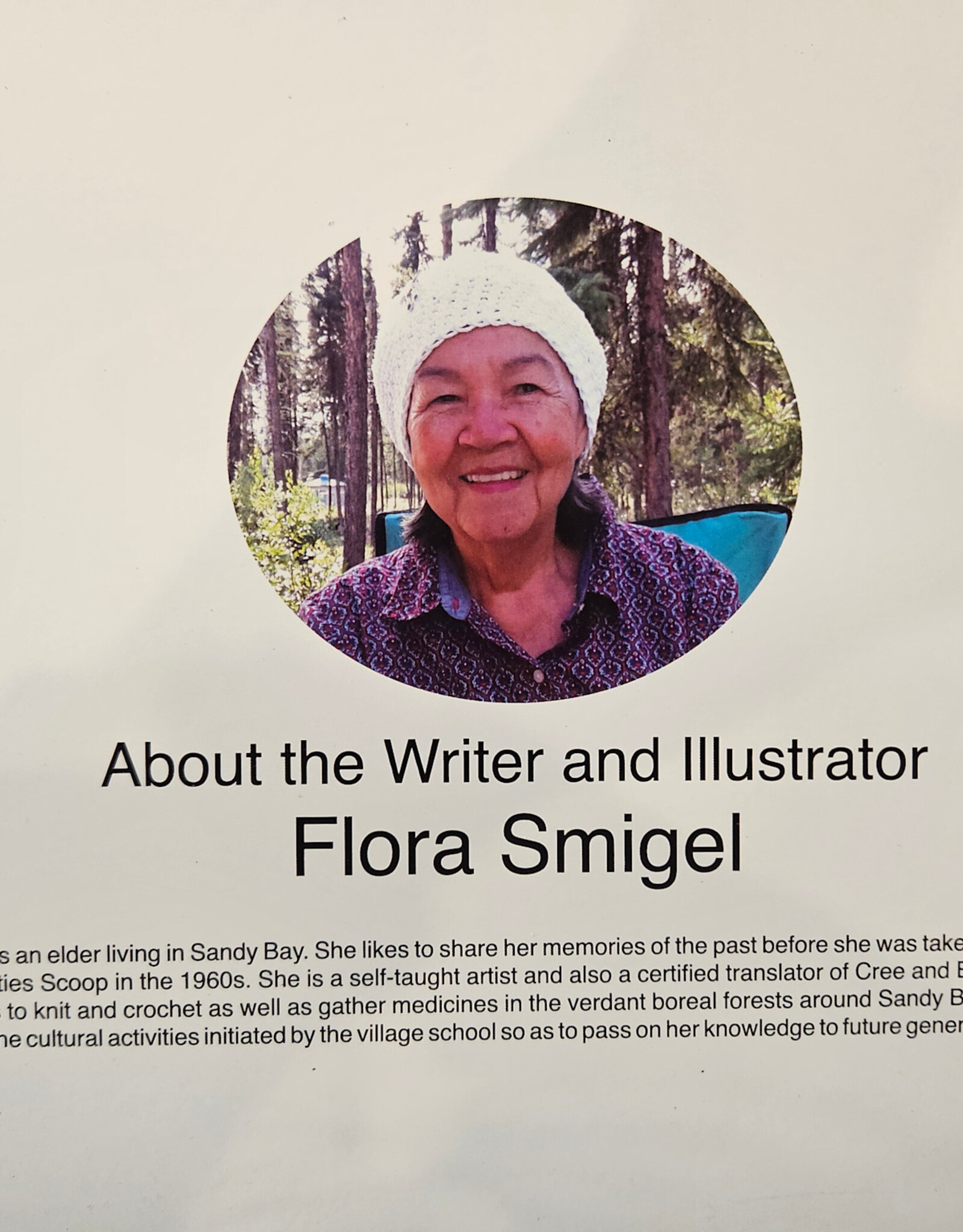 Canadian Author Elder Flora Smigel