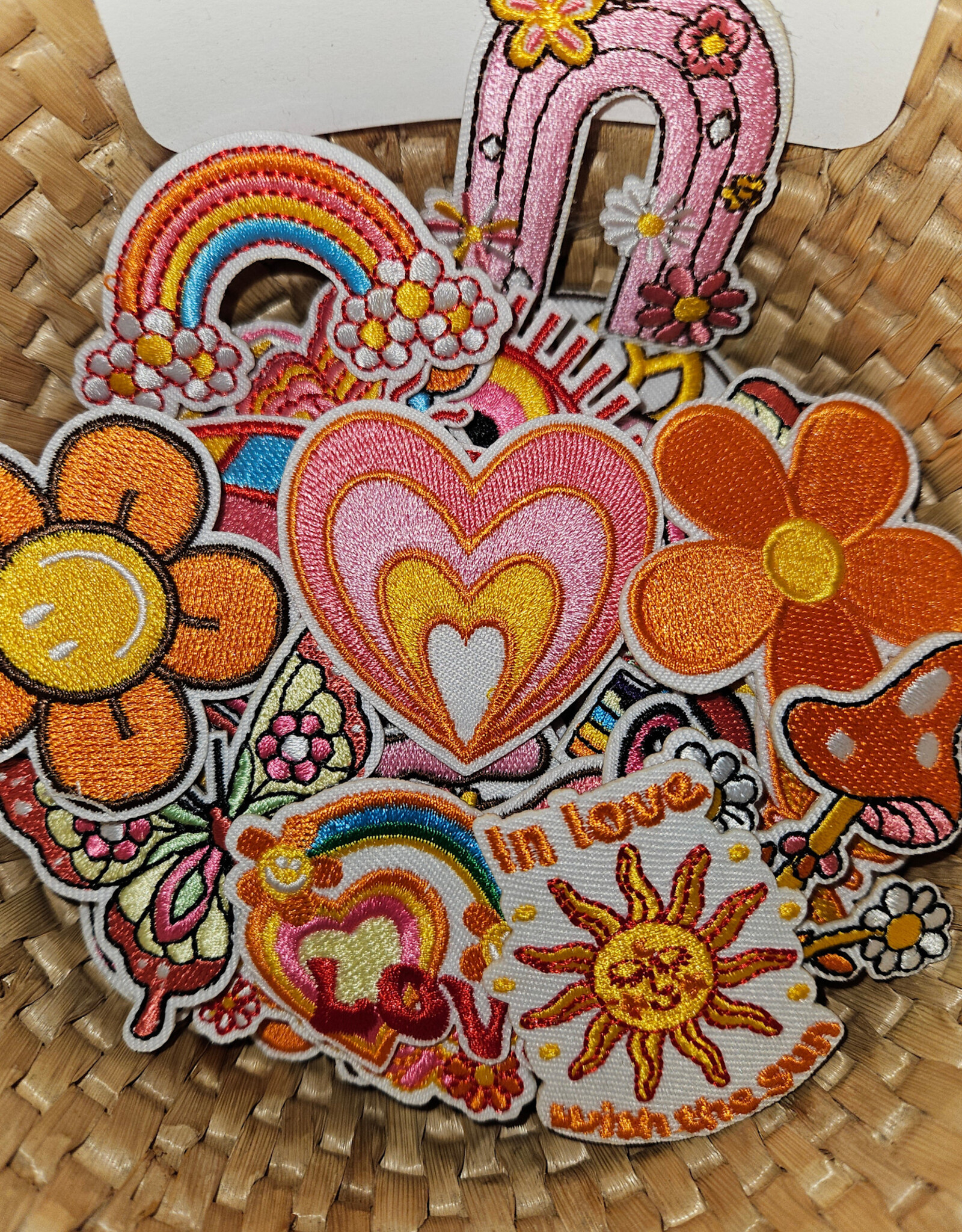 Embroidered Sew or Iron on Patch - 1 Piece