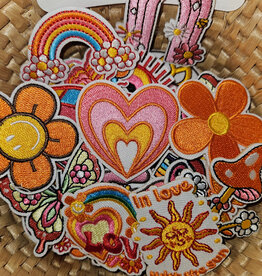 Embroidered Sew or Iron on Patch - 1 Piece