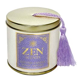 Zen Soy Wax Scented Votive Candle in a Tin