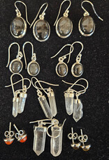 Sterling Silver Dangle Style Earrings