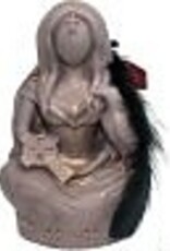 GYPSUM GODDESS - MORRIGAN RAVEN GODDESS - 3"H