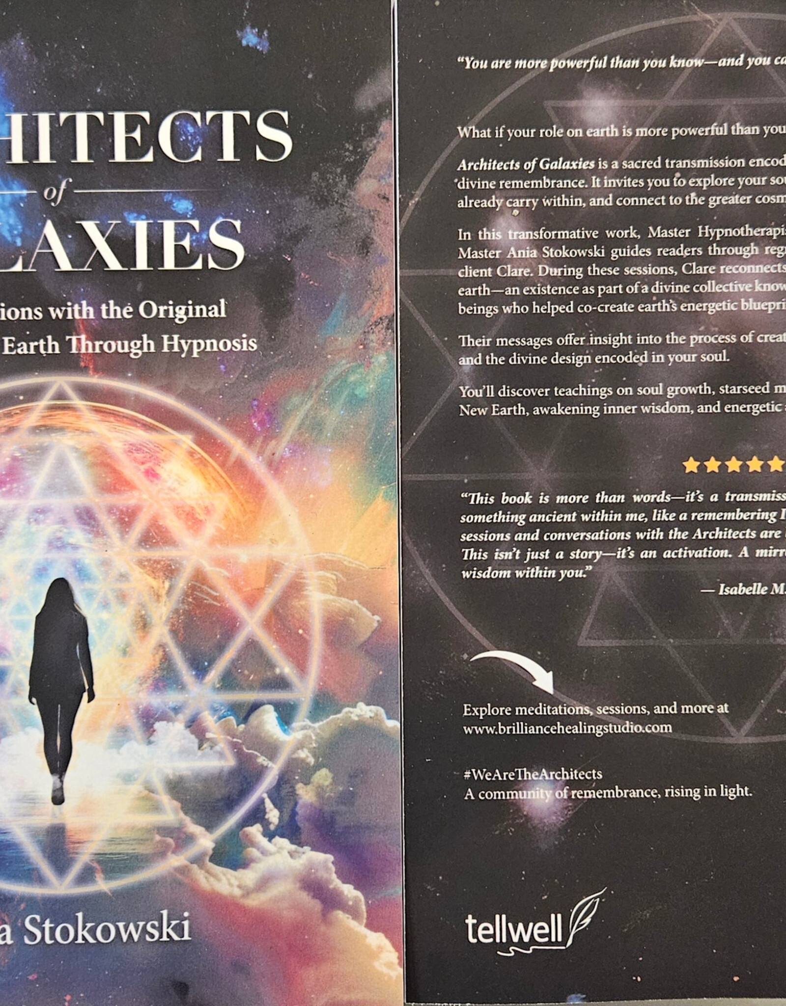 Architects of Galaxies Book Local author Ania Stokowski