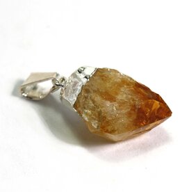 Pendant Citrine Brazil 3/4-1 1/4 in