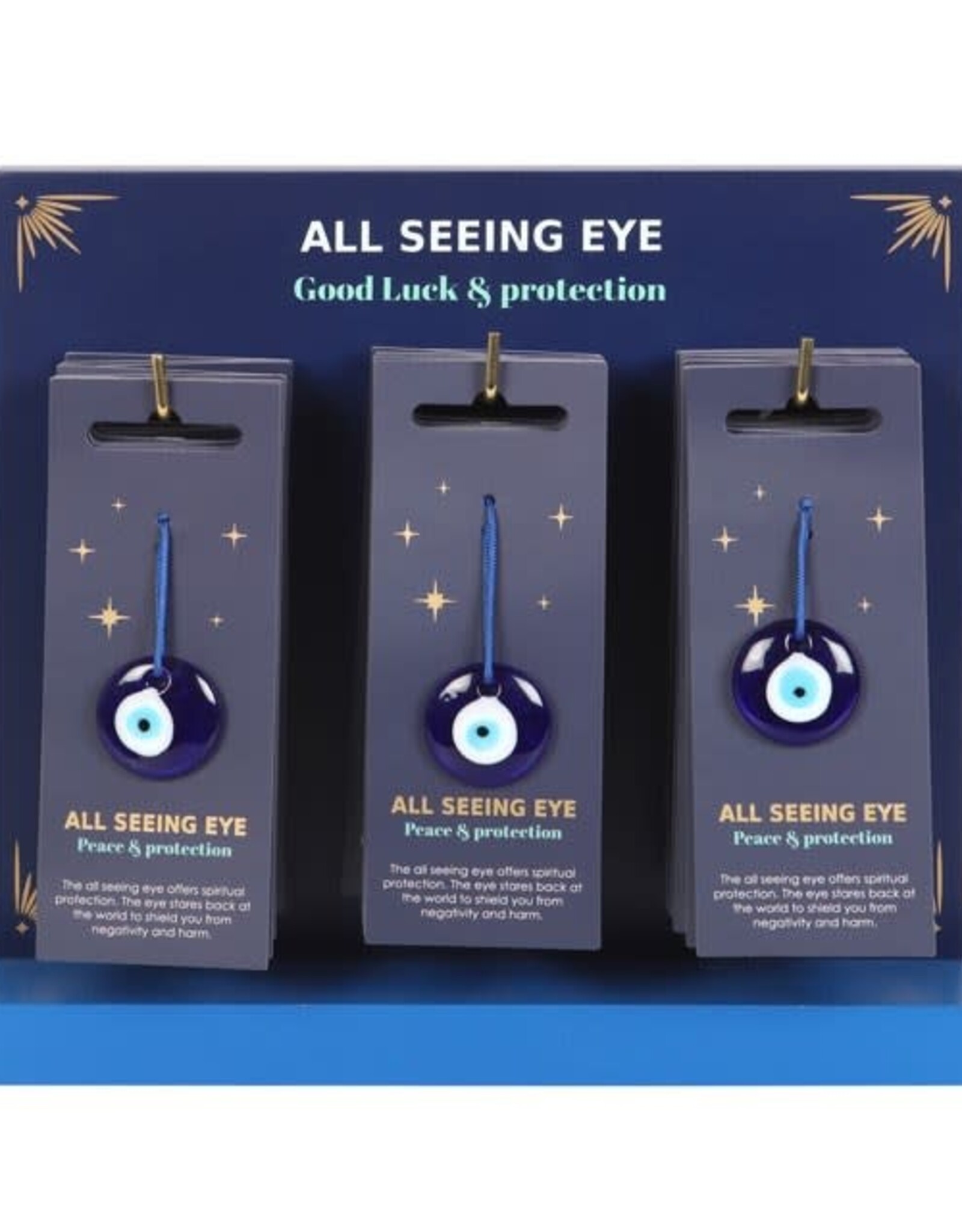 All Seeing Eye Charm Product Size: 8.66" x 3.14" x 10"