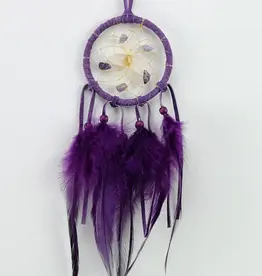 2.5" Purple Vision Seeker Dream Catcher