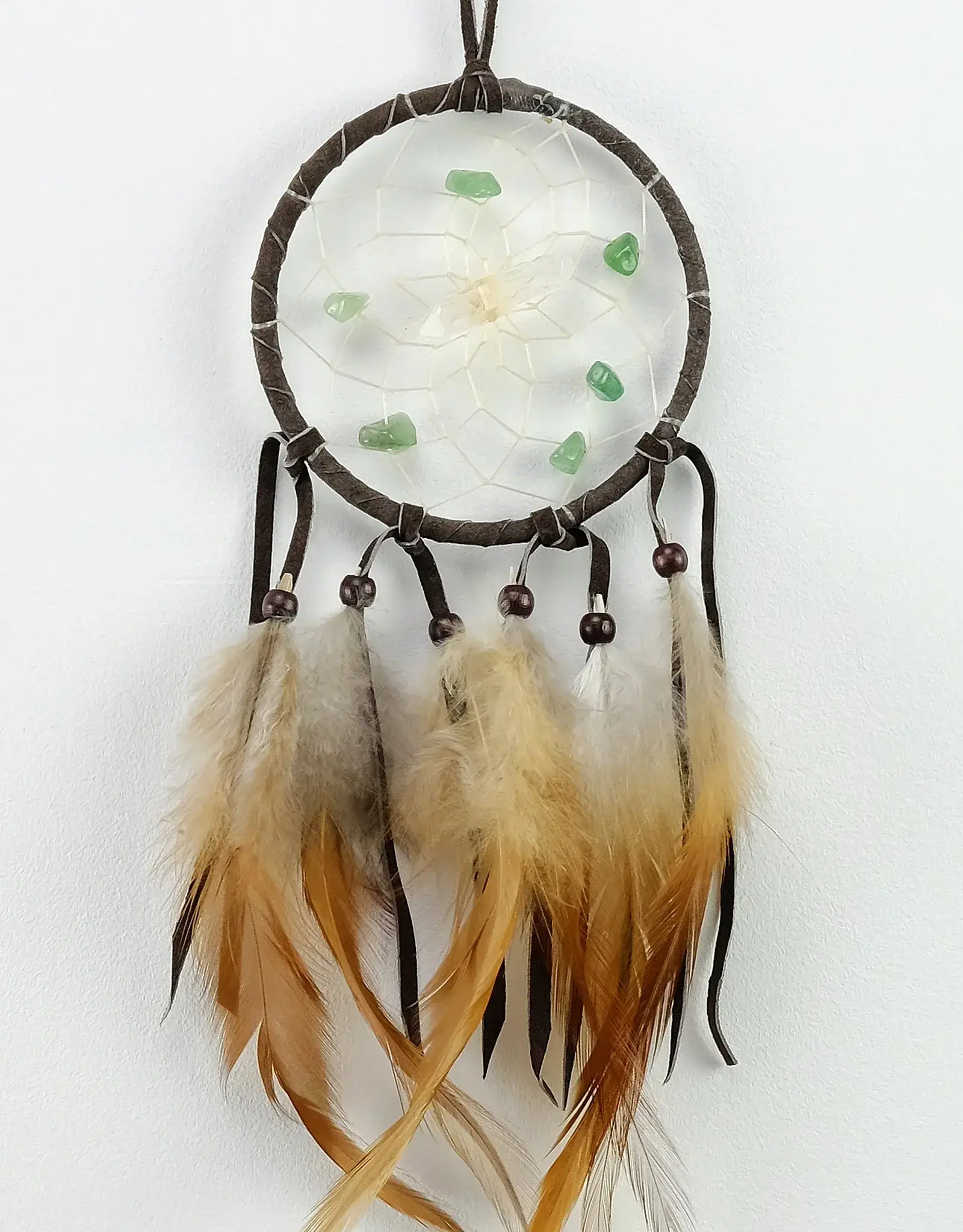 3" Dark Brown Vision Seeker Dream Catcher
