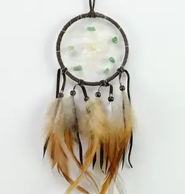 3" Dark Brown Vision Seeker Dream Catcher