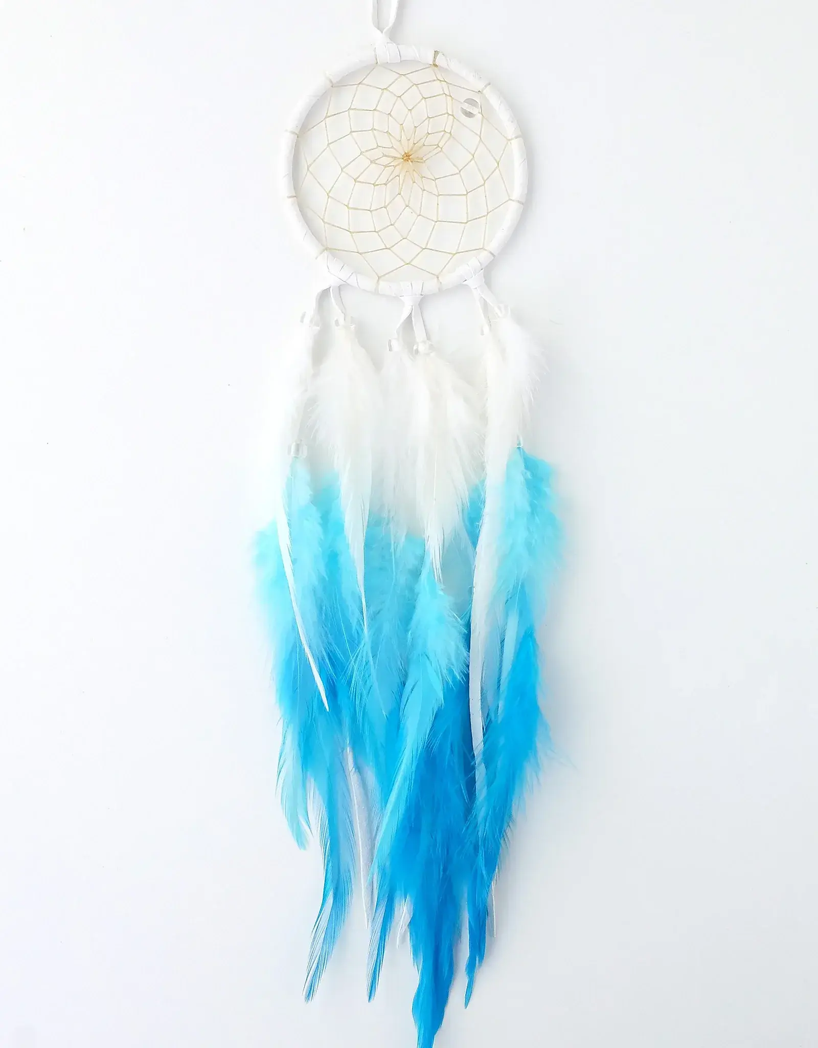 3" Turquoise Ombre Dream Catcher