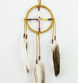 4" Gold Medicine Wheel