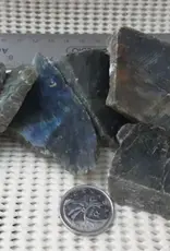 Labradorite One Side Polished Pebble