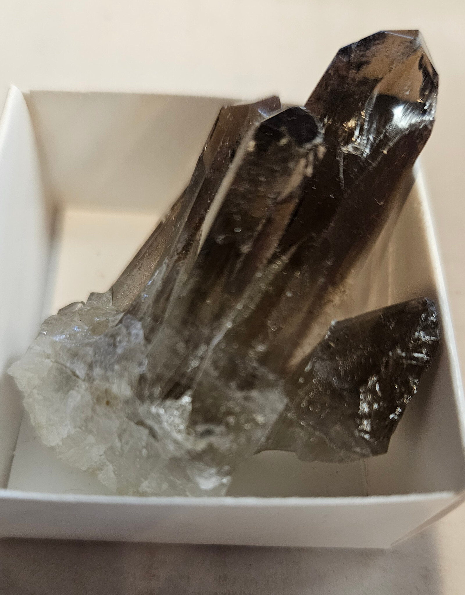 Smoky Quartz A+ Small Cluster - Brazil