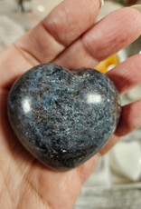 Blue/Green Kyanite Heart Large