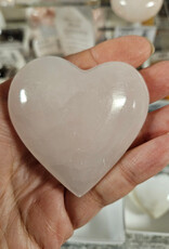Pink Calcite Heart Small