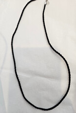 Cotton Cord Necklace 18 inch with Clasp