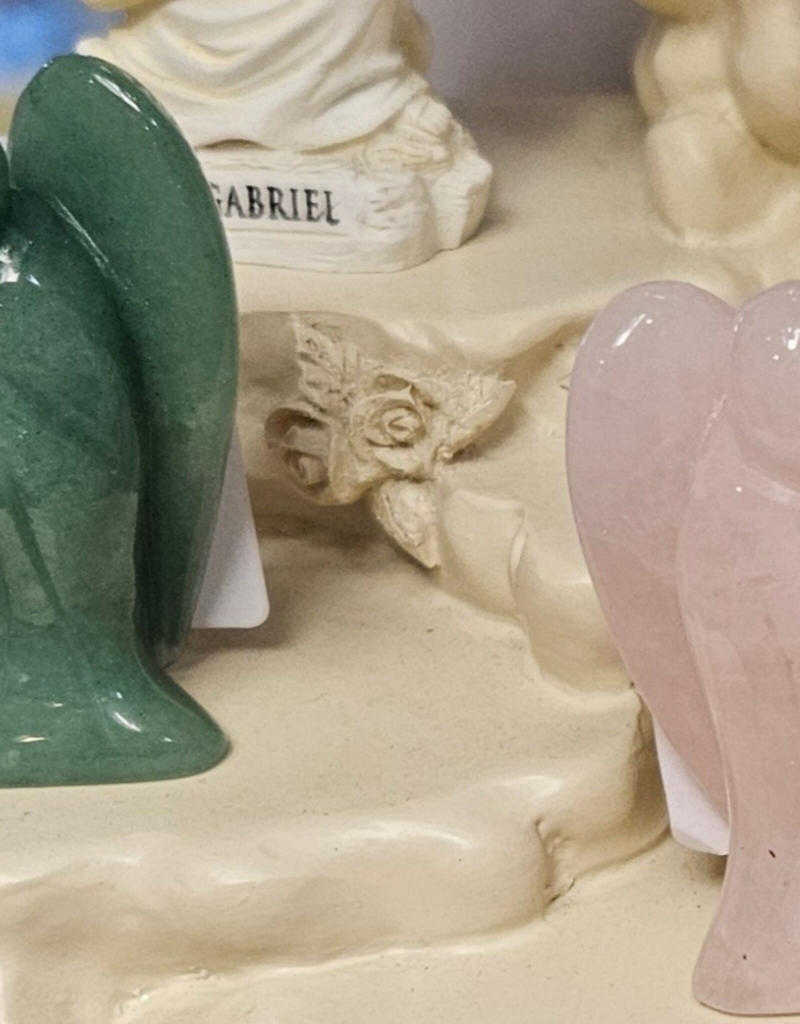 Medium Carved Angel 2"