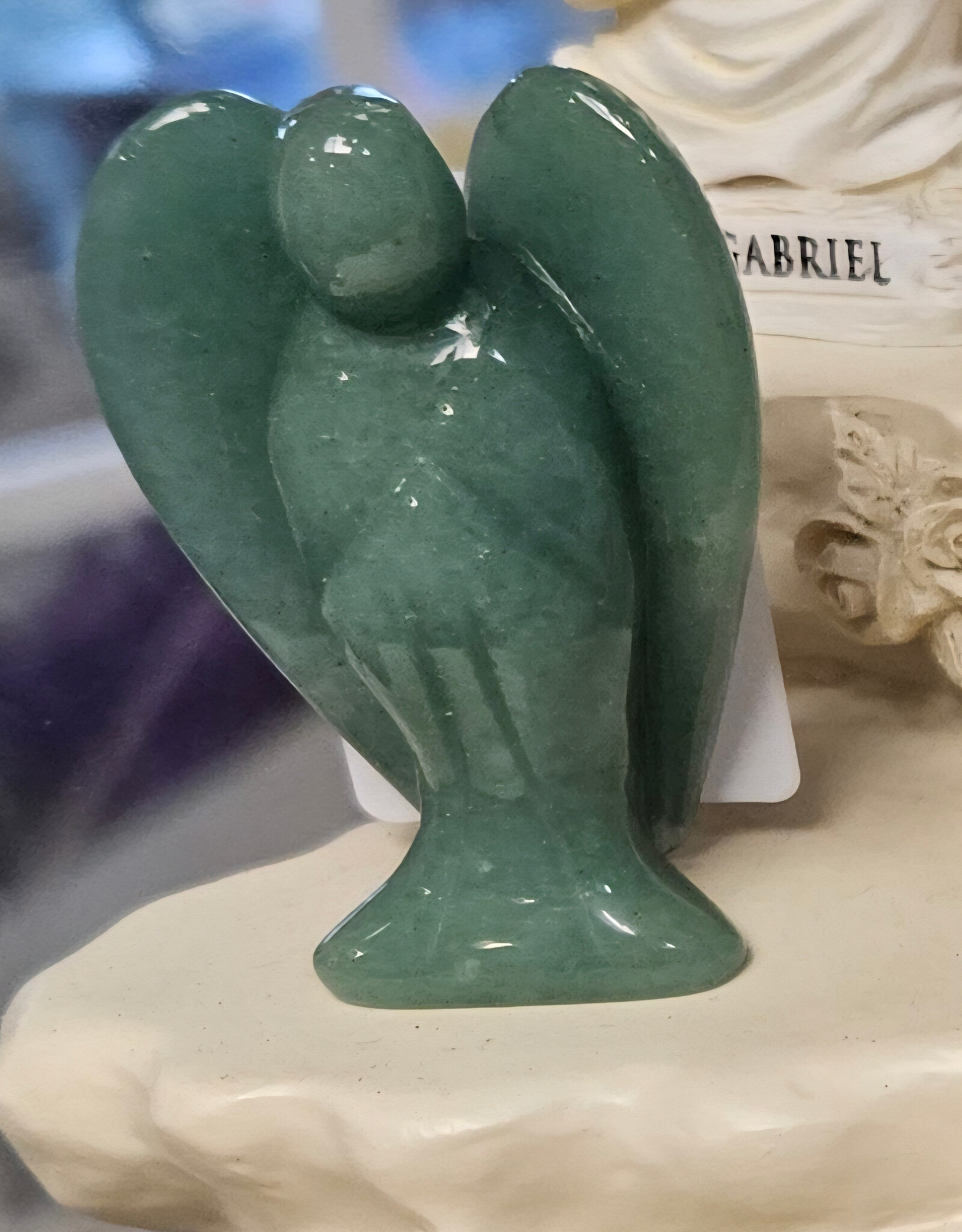 Medium Carved Angel 2"
