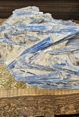 Huge Blue Kyanite piece w/Quartz approx 15” long x 9” tall