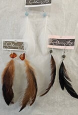 Paloma Joy Feather Earrings