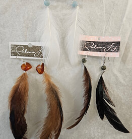 Paloma Joy Feather Earrings