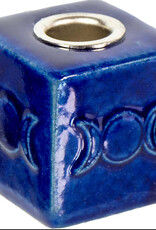 Ceramic Mini Candle Holder Square Base