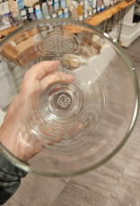 Local Maker Drinking Glass w/Sacred Geometry Etched in